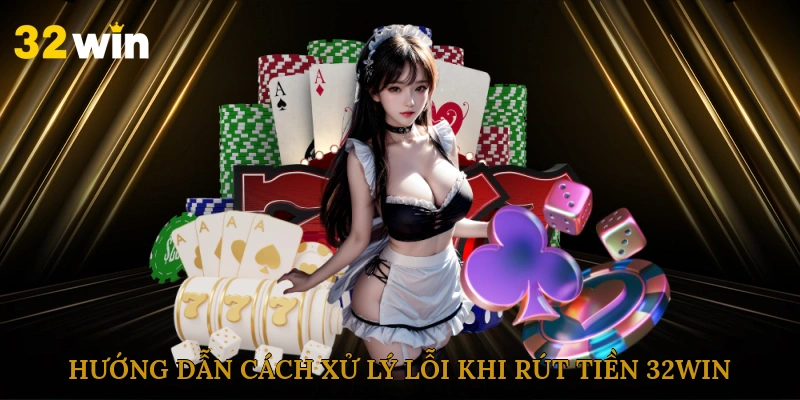 Hướng dẫn cách xử lý lỗi khi rút tiền 32win